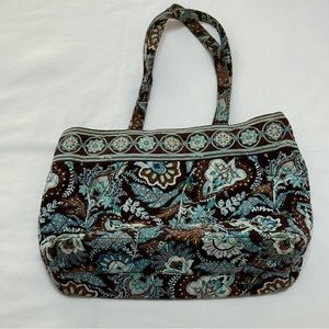 Vera Bradley Java Blue Tote Bag